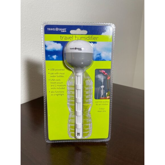 Travel Portable USB-Powered Humidifier For Water Bottles By Travel Smart - Picture 2 of 4